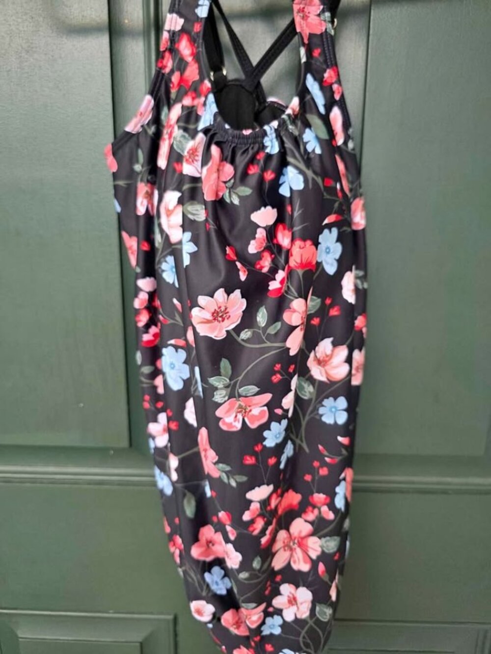 Floral Two-Piece Tankini Swimsuit Set
